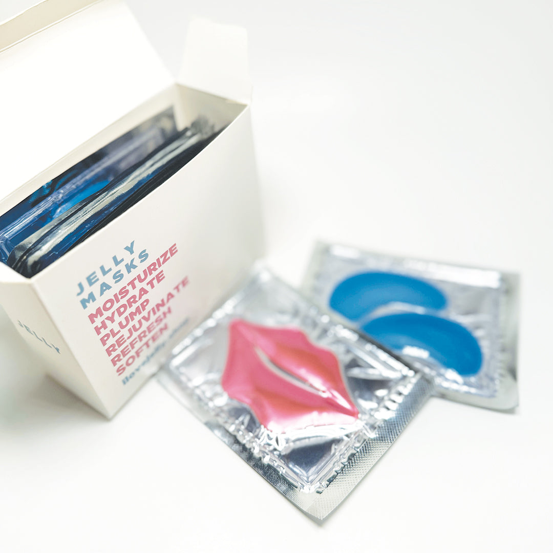 Jelly Lip & Eye Masks: Natural, Nourishing Skincare